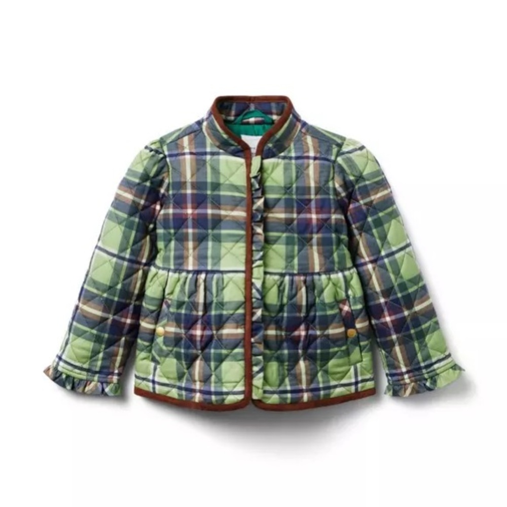 Janie and Jack Equestrian Plaid Jacket 3T